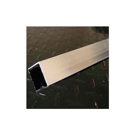 M-D Building Products M-D Aluminum Angle Equal Leg, 72L x 1/2W x 1/2H x 1/16D, Mill Silver 58214